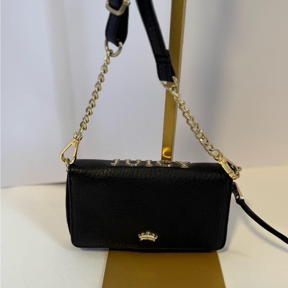 Juicy Couture Black Crossbody wallet Bag